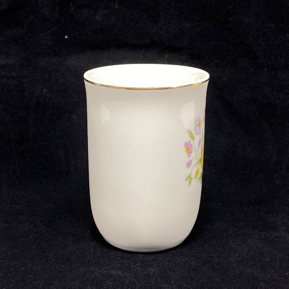 Vintage Coffee Mug Tea Cup Spring Flower Garden Butterfly Norleans Japan - Picture 3 of 12